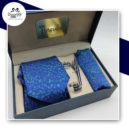 Ocean Mist Tie Box – Tiesutra Premium Gifting Set