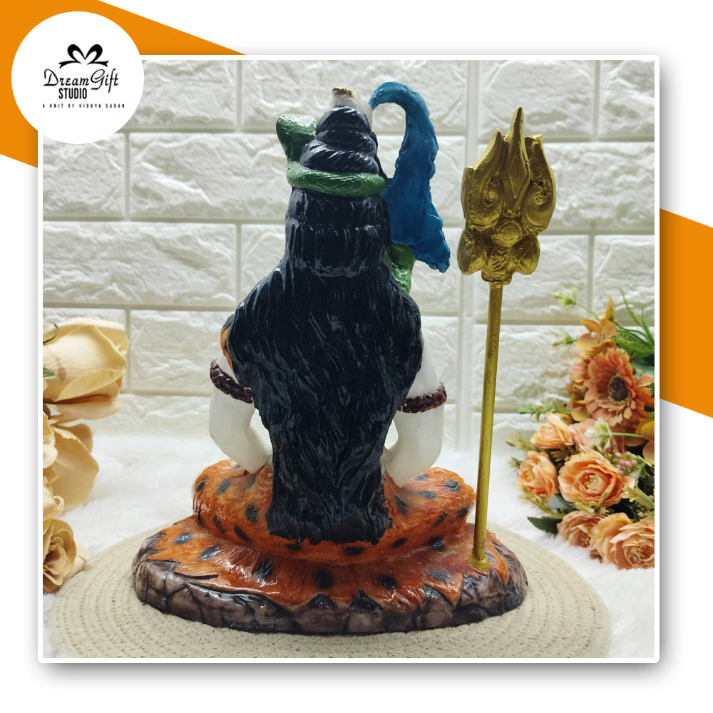 “The Eternal Yogi – Shiv Ji Wrapped in Nature’s Might”
