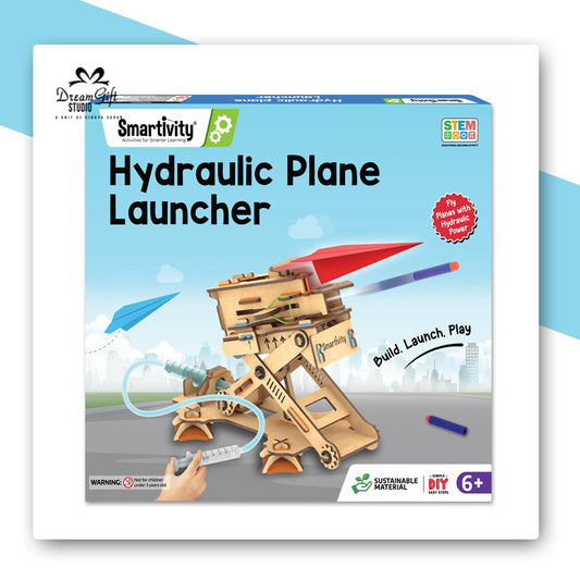 Smartivity Hydraulic Plane Launcher STEM Kit