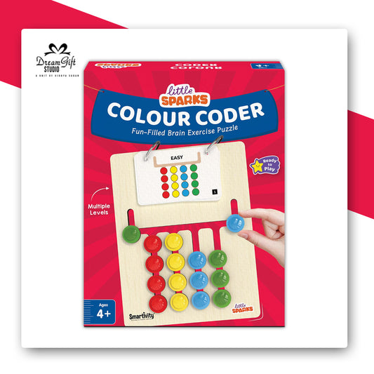 Smartivity Little Sparks Colour Coder - Fun-Filled Brain Exercise Puzzle