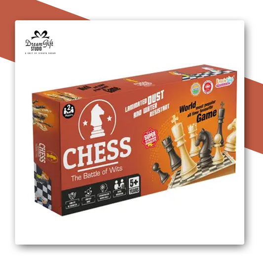 Super Quality Wooden Chess - The Battle of Wits