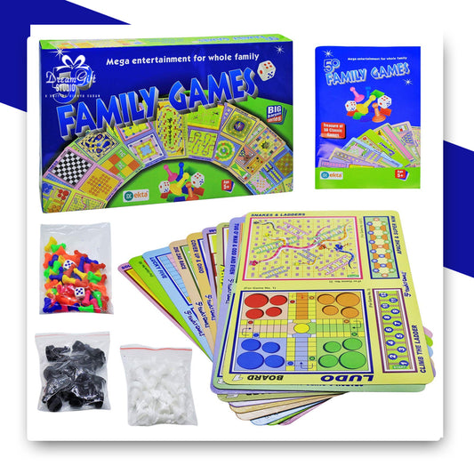 Ekta 50 Family Games - Mega Entertainment for Whole Family!