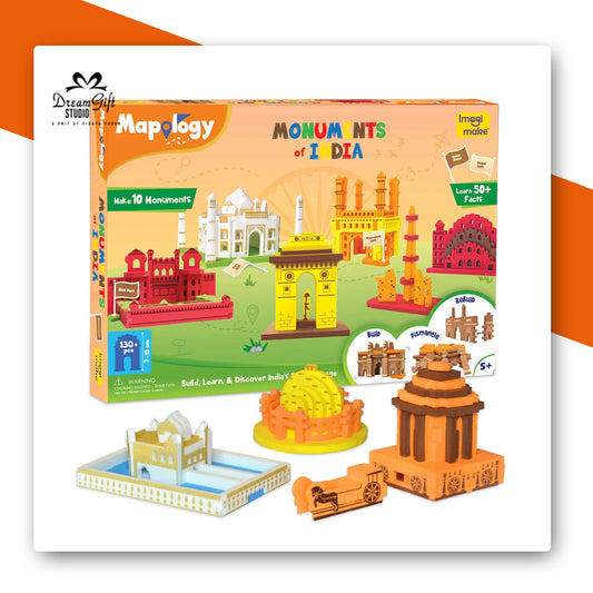 Mapology: Monuments of India (3d puzzle )