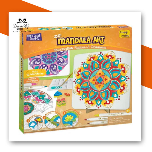 DIY Mandala Art (Intermediate Patterns & Techniques)