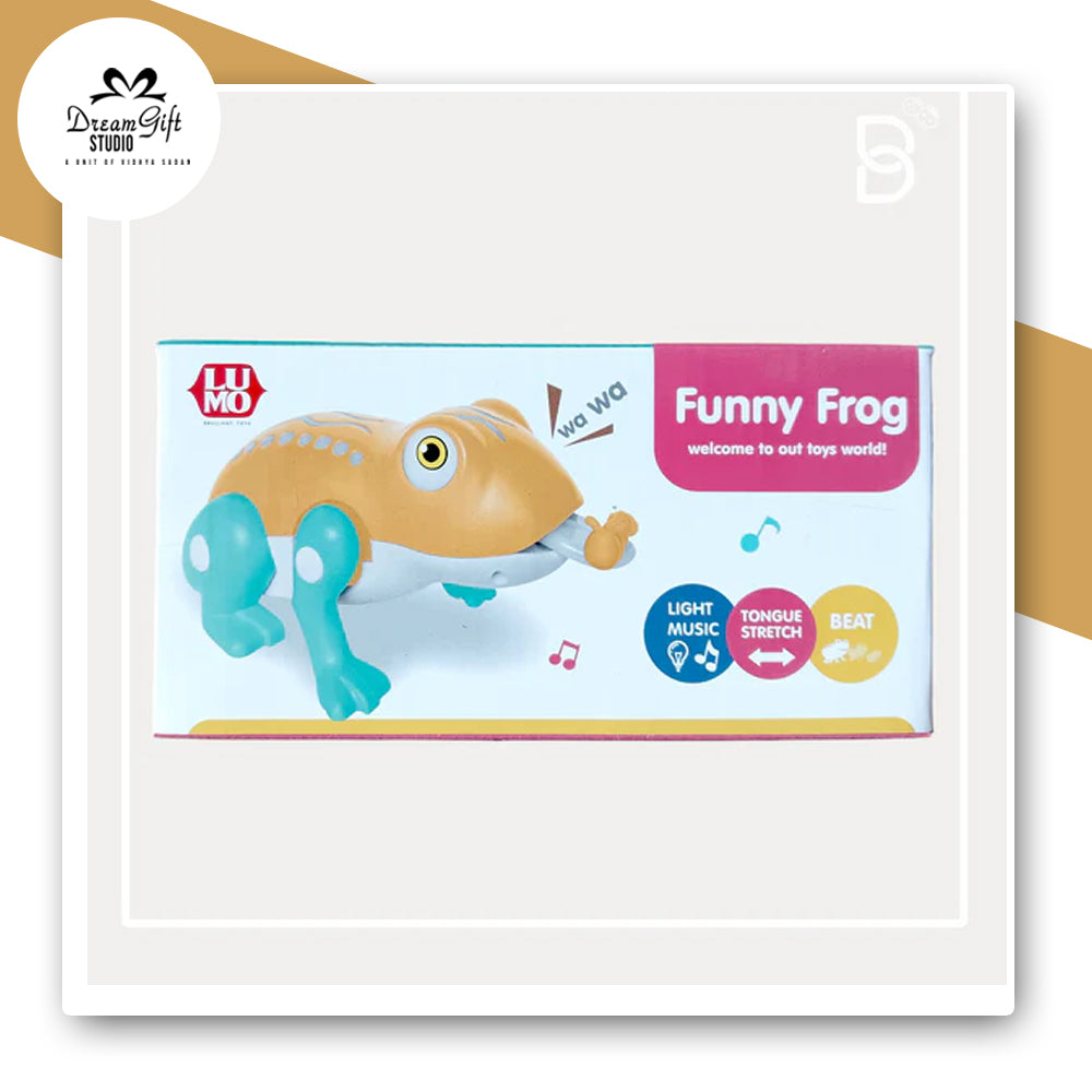 LU MO Funny Frog Toy