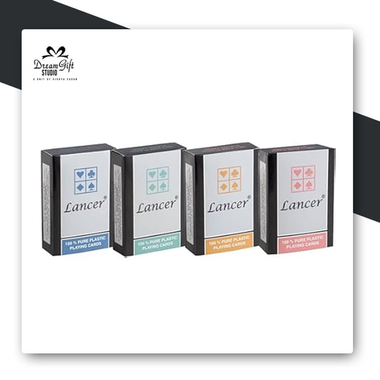 Lancer Premium 100% Pure Plastic Playing Cards