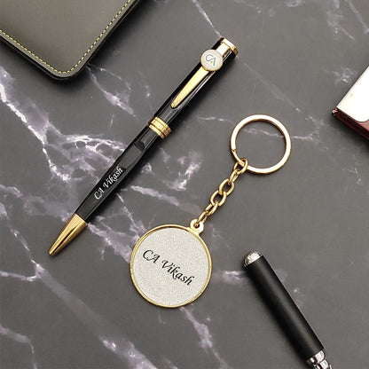 CA Personalized Pen & Keychain Set