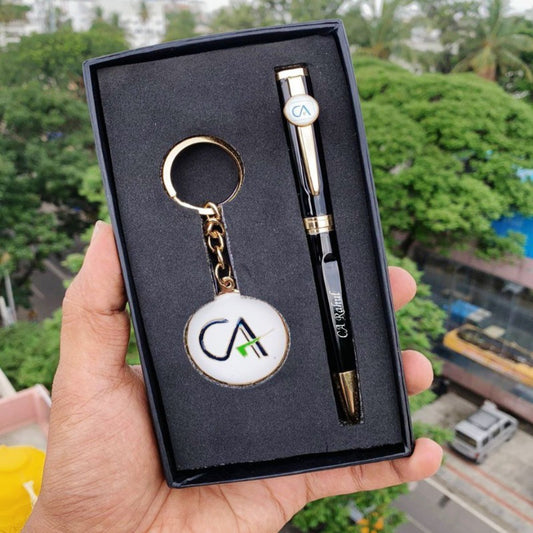 CA Personalized Pen & Keychain Set