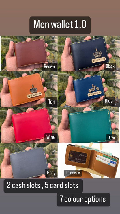 Personalized Men's Wallet 1.0