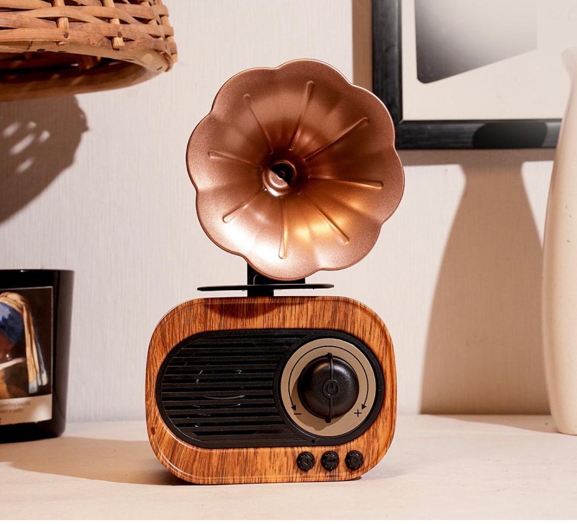 Gramaphone Bluetooth Speaker