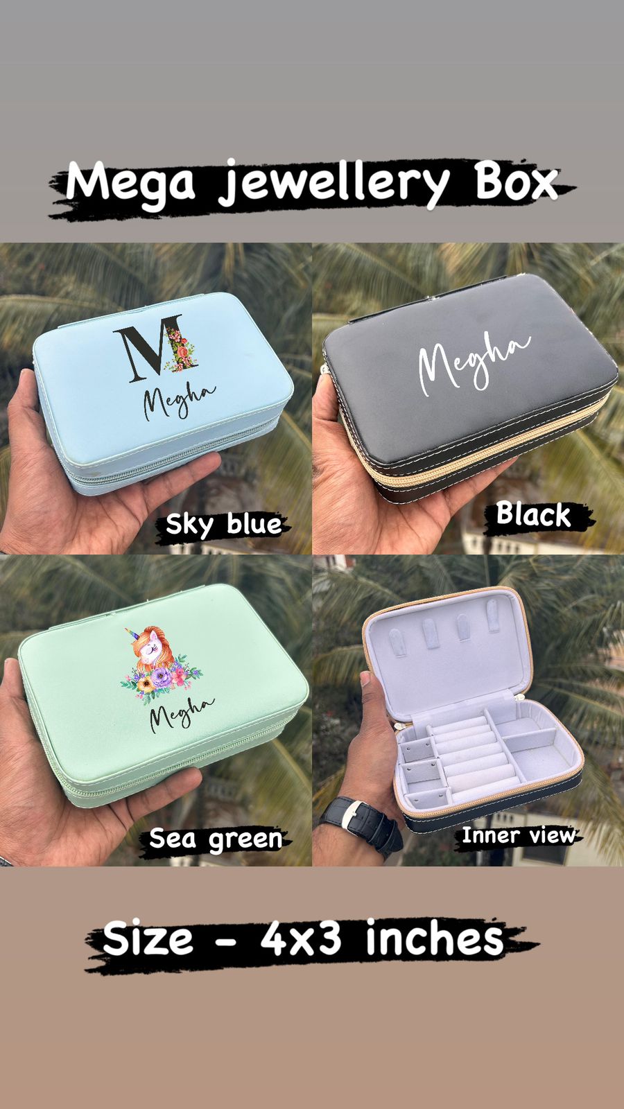 Personalized Jewellery Box