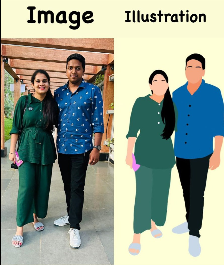 Personalized  Acrylic Illustrated Standee