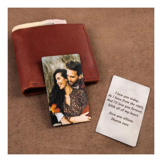 Personalized wallet Cards