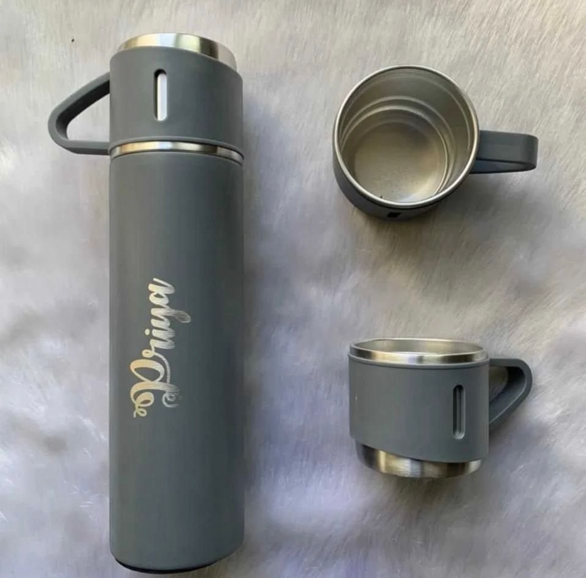 Hot & Cold vaccum Flask-Cup Set