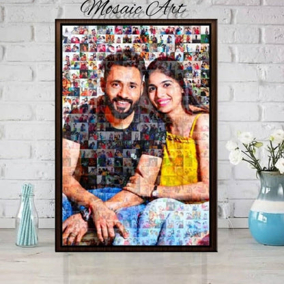 Personalised Mosaic Photo Frame