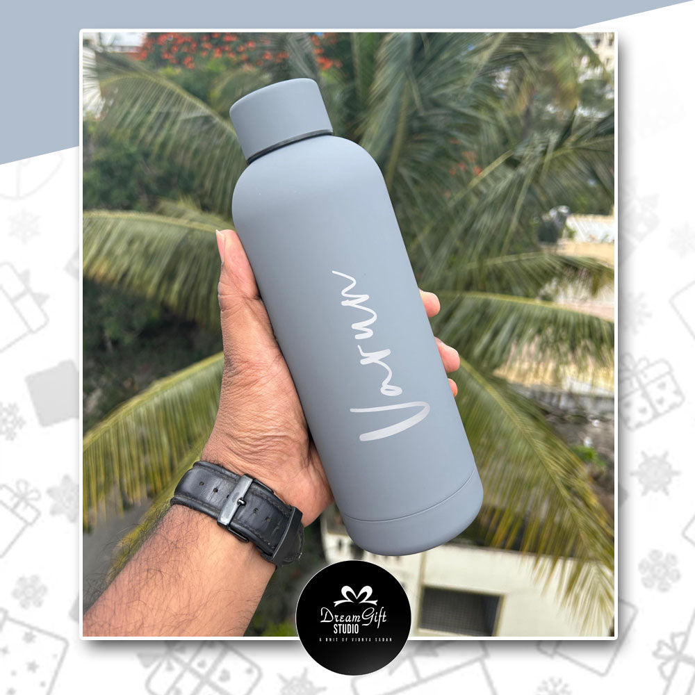 Hot & cold Premium Solid Flask : customised Steel bottle