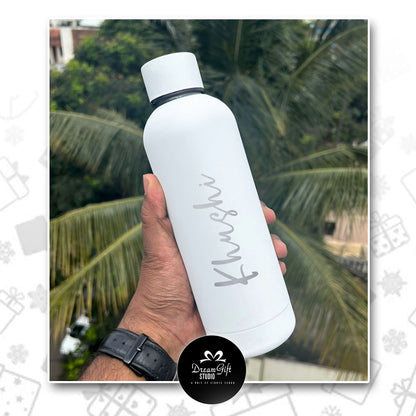 Hot & cold Premium Solid Flask : customised Steel bottle