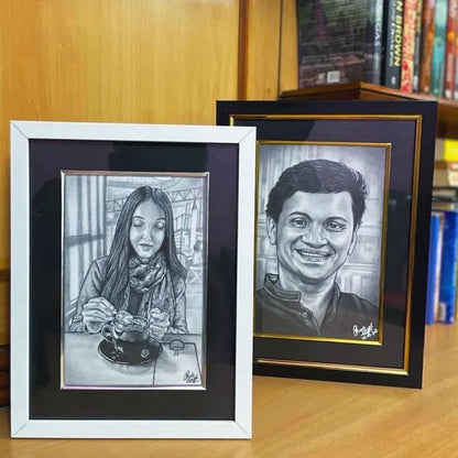 Professional Pencil Sketch Frame