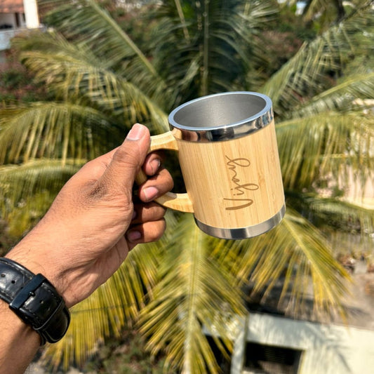 Wooden Travel Mug : Customised