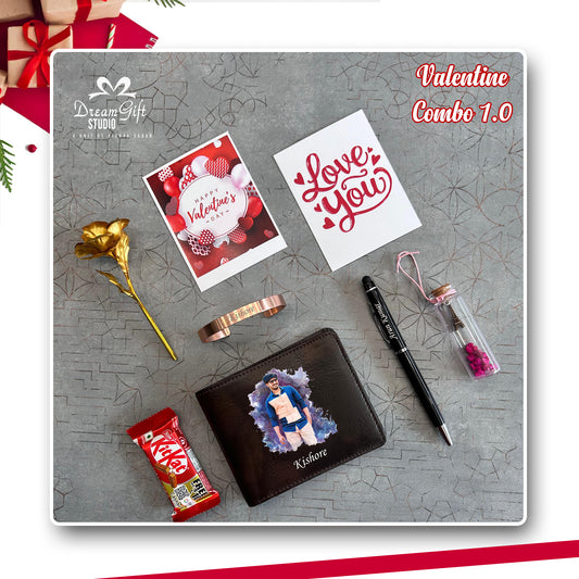 personalised valentines day gift hamper for him
