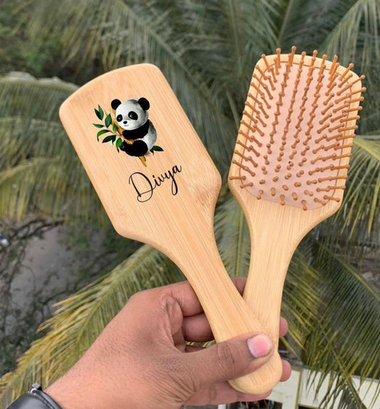 Personalized Bamboo Hair Brush